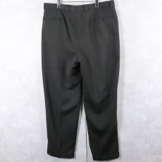 画像2: 90's〜 GIORGIO ARMANI LE COLLEZIONI ITALY製 2タック ウールスラックス W38 (2)