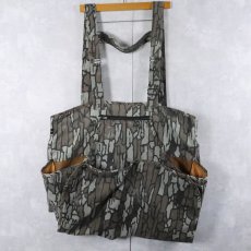 画像2: 90's 10x USA製 "TREBARK" トレバークカモ柄 ハンティングベスト XL (2)