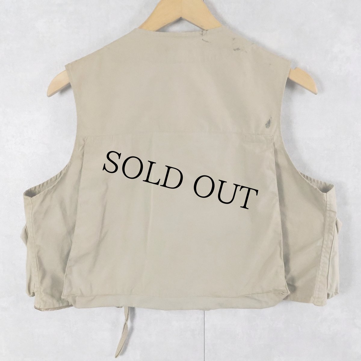 画像2: 60's Abercrombie & Fitch "Safari" フィッシングベスト SIZE40 (2)