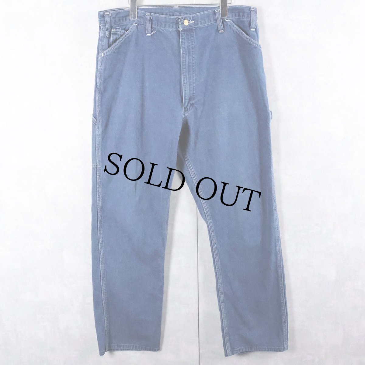 画像1: 80's〜 BIG SMITH デニムペインターパンツ W37 (1)