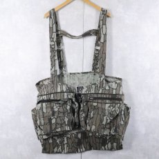 画像1: 90's 10x USA製 "TREBARK" トレバークカモ柄 ハンティングベスト XL (1)