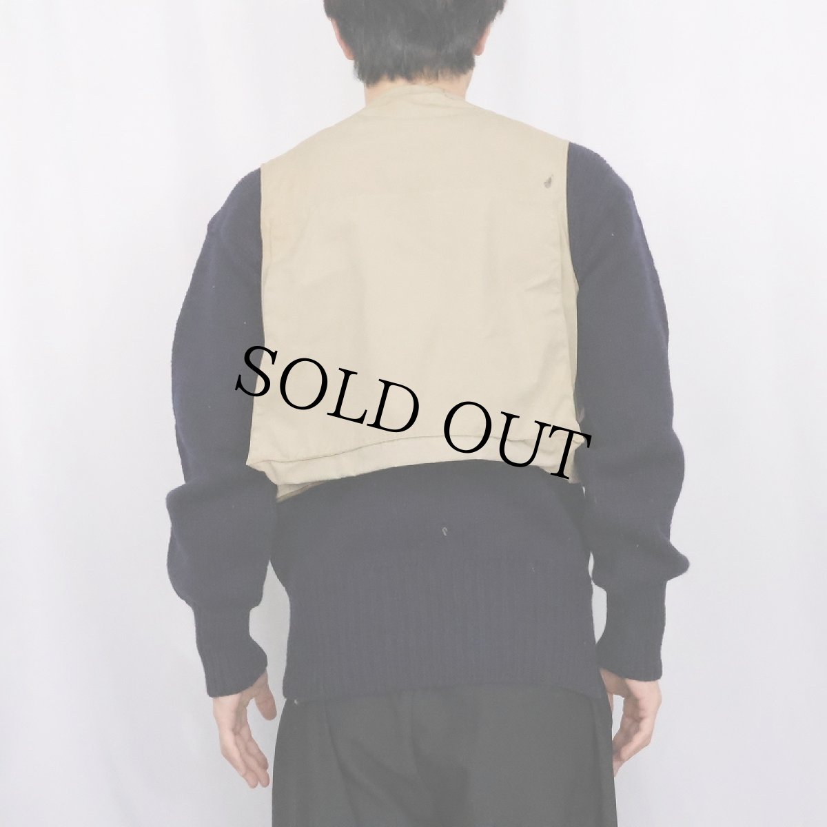 画像4: 60's Abercrombie & Fitch "Safari" フィッシングベスト SIZE40 (4)