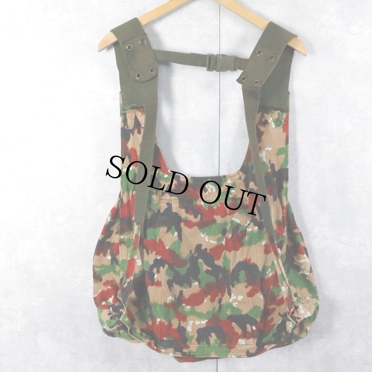 画像2: 70's SWISS ARMY M-70 アルペンカモ バックパック (2)