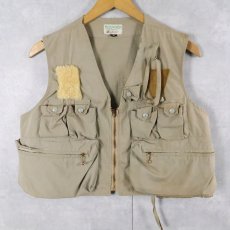 画像1: 60's Abercrombie & Fitch "Safari" フィッシングベスト SIZE40 (1)