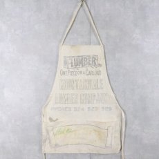 画像1: VINTAGE コットンエプロン (1)