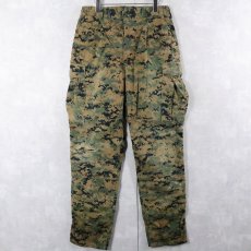 画像3: USMC ウッドランドマーパット柄 コンバットパンツ MEDIUM-LONG (3)