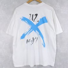 画像2: 1991 U2 USA製 "Achtung Baby" ロックバンドツアーTシャツ XL (2)