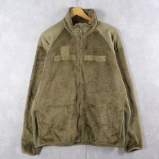画像1: U.S.MILITARY ECWCS GEN3 Cold Weather コヨーテフリースジャケット LARGE-LONG (1)