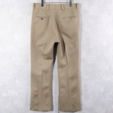 画像2: 70's Levi's "Panatela" ポリフレアスラックス W34 (2)