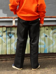 画像3: BEN DAVIS "THE GORILLA CUT" ゴリラカットパンツ BLACK フラッシャー付き未使用品 W30 L32 (3)