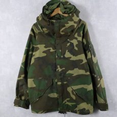 画像1: 80's U.S.MILITARY ECWCS GEN1 ウッドランドカモ GORE-TEXパーカ SMALL-REGULAR (1)