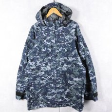 画像1: 2000's U.S.NAVY NWU TYPE1 デジタルカモ GORE-TEX パーカー SMALL-LONG  (1)