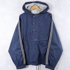 画像1: 90's GAP ナイロンアノラックパーカー NAVY L (1)