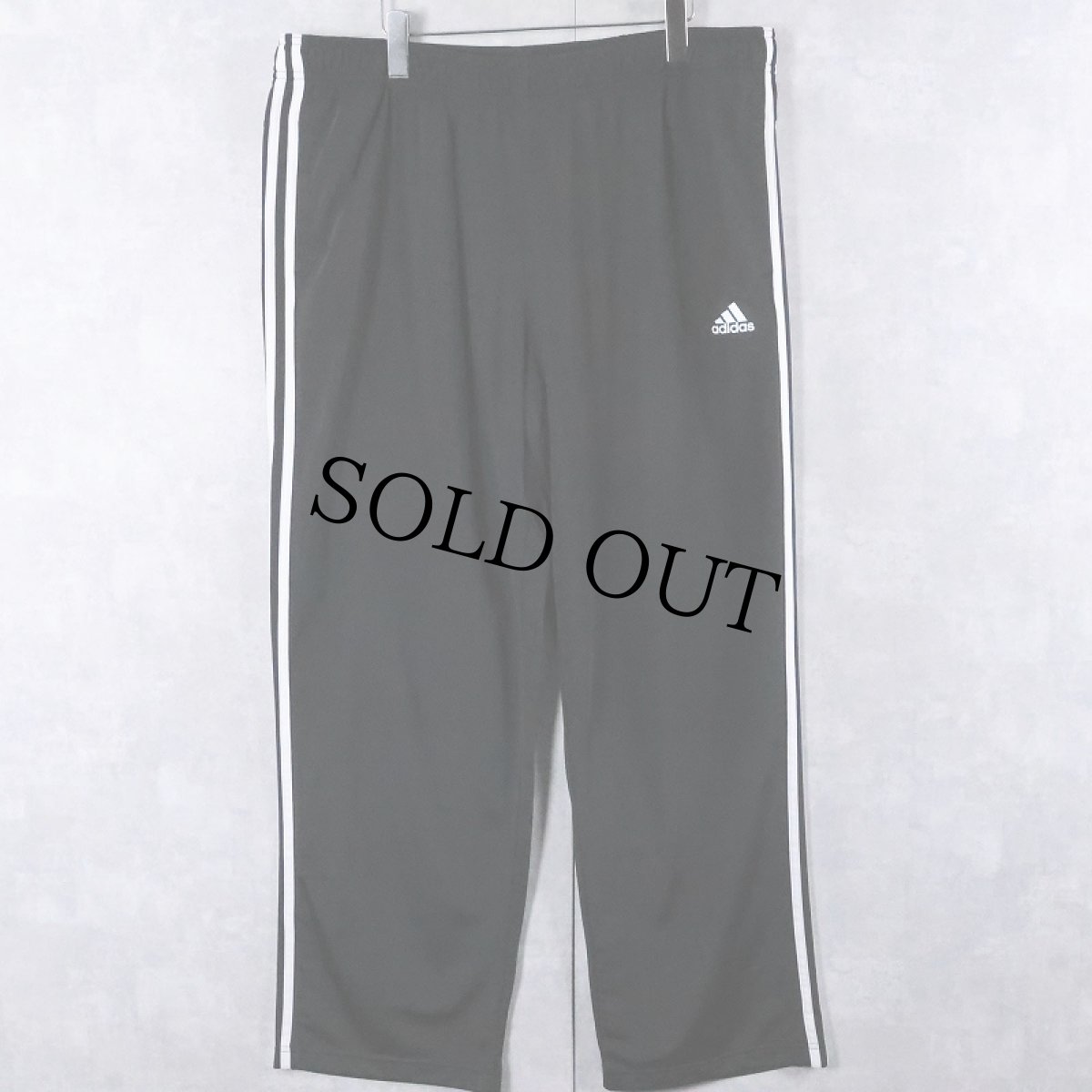 画像1: adidas サイドライン トラックパンツ BLACK 2XL (1)