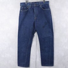画像1: 70's Levi's 505 66single USA製 デニムパンツ W35 (1)