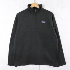 画像1: 2016AW Patagonia ハーフジップベターセーター BLACK L (1)