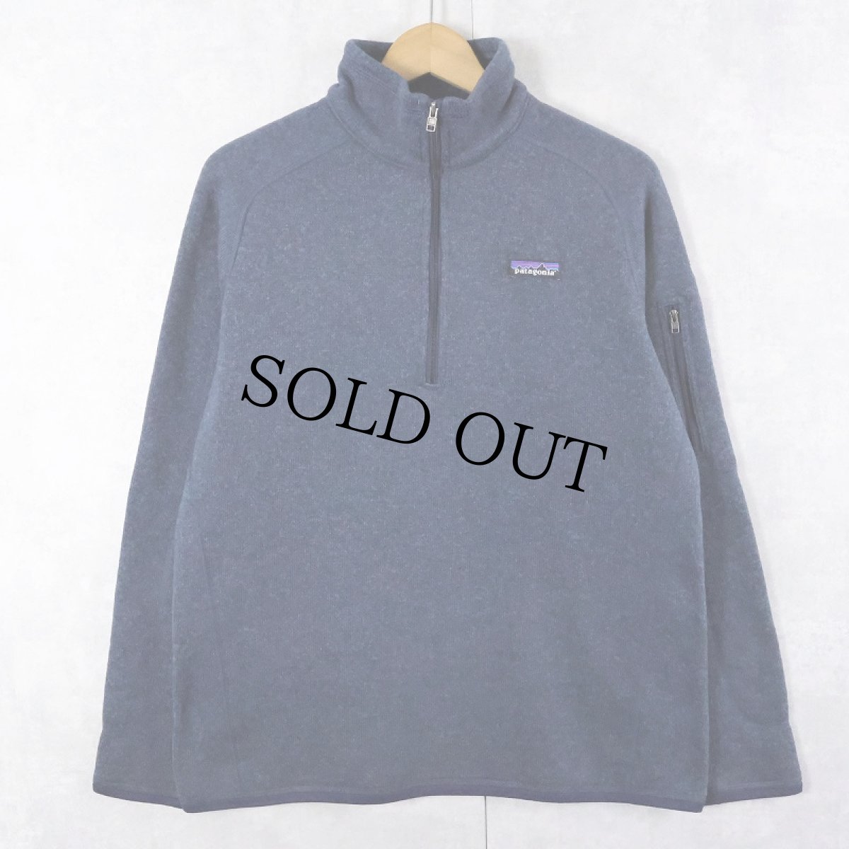 画像1: 2018AW Patagonia ハーフジップベターセーター NAVY L (1)
