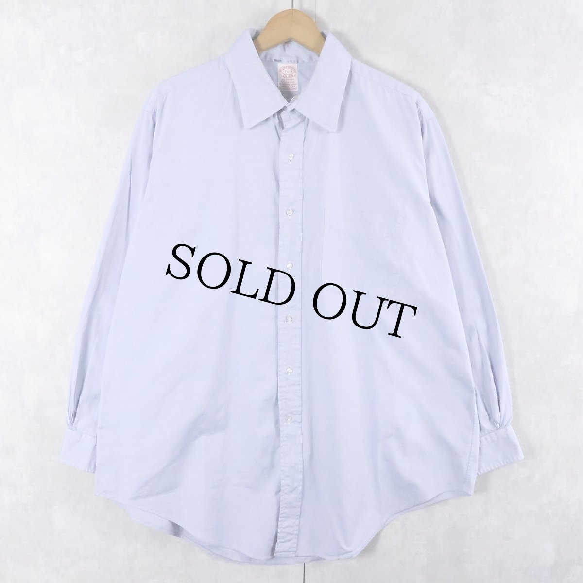 画像1: 90's〜 Brooks Brothers USA製 コットンシャツ SIZE17 1/2-3 (1)