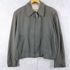画像1: 50's Lou Foster レーヨンスポーツジャケット (1)