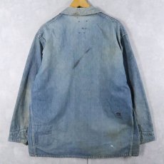 画像2: 60〜70's OSH KOSH デニムカバーオール (2)