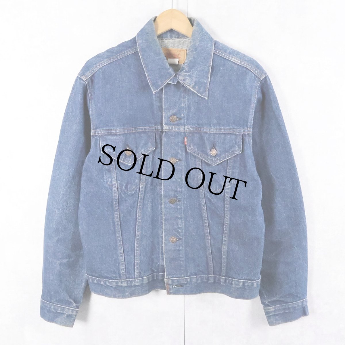 画像1: 70〜80's Levi's 70505-0217 USA製 デニムジャケット SIZE40 (1)