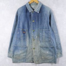 画像1: 60〜70's OSH KOSH デニムカバーオール (1)