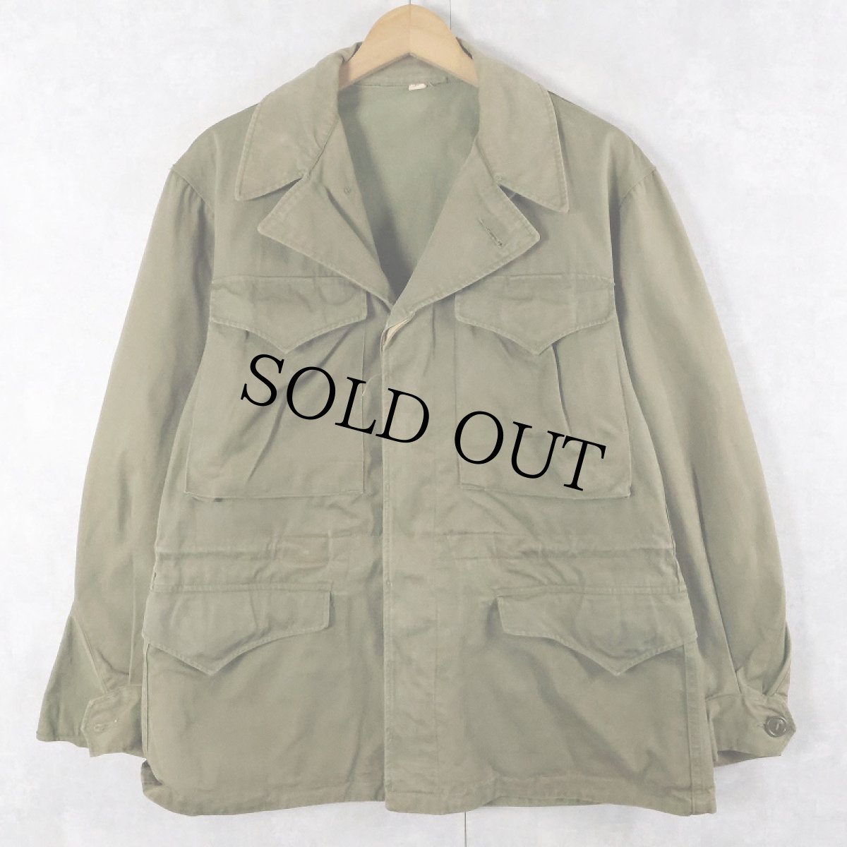 画像1: 40's U.S.ARMY M-43 フィールドジャケット 34S (1)