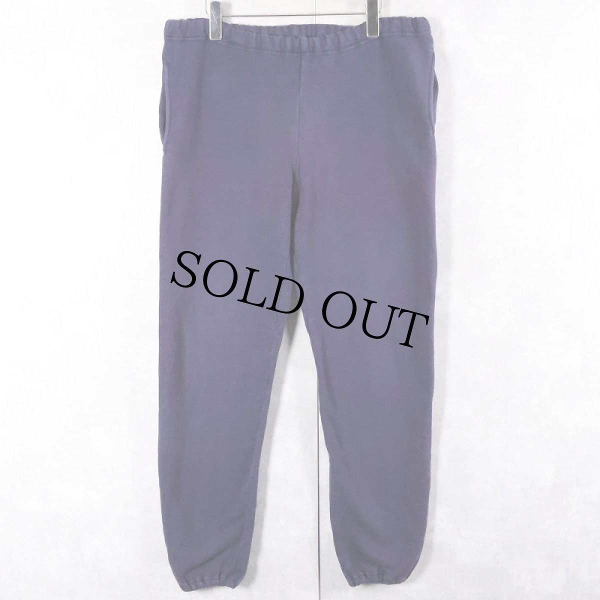 画像1: 90's RUSSELL ATHLETIC USA製 "HIGH COTTON" スウェットパンツ NAVY M (1)