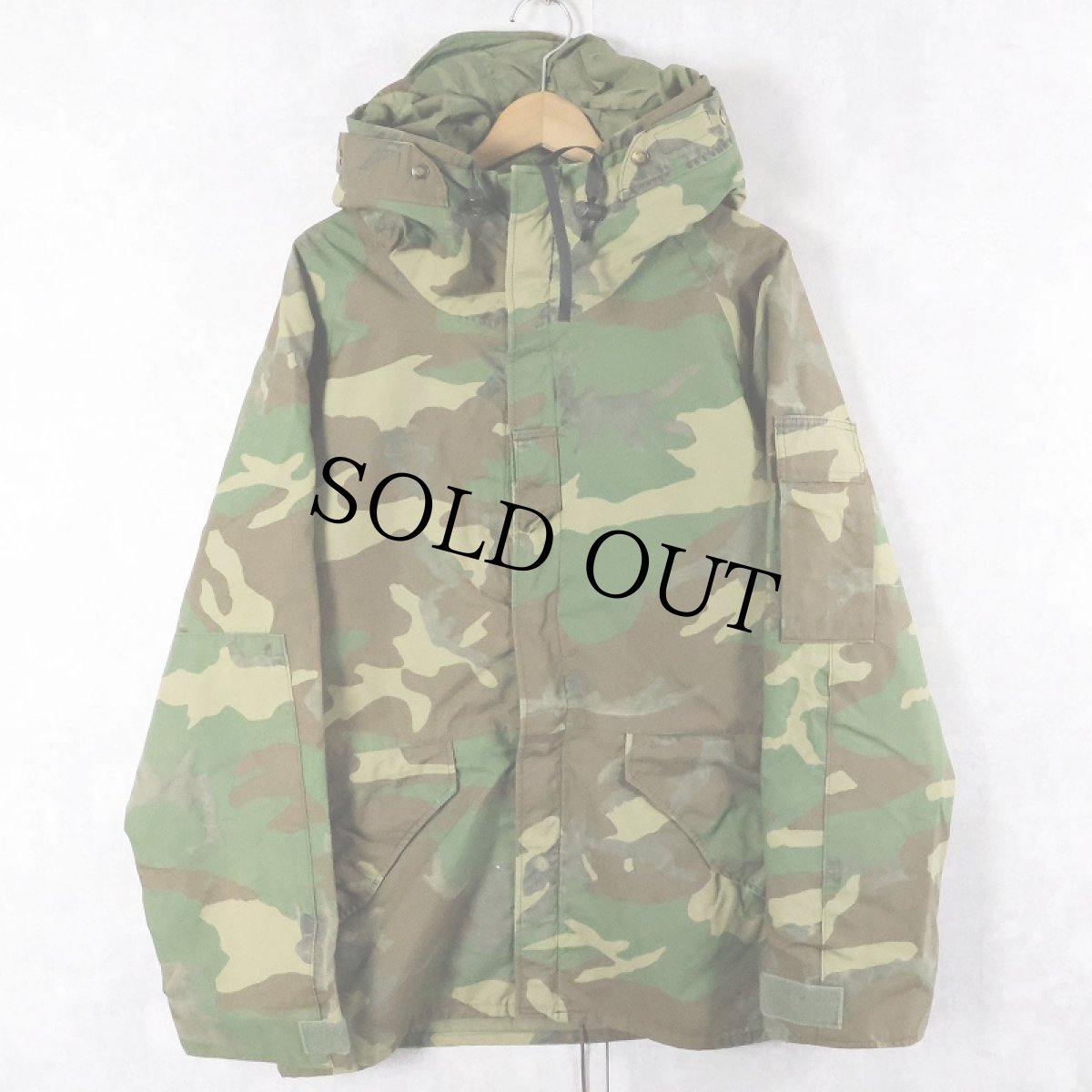 画像1: 2000's U.S.MILITARY ECWCS GEN1 ウッドランドカモ GORE-TEXパーカ MEDIUM-REGULAR (1)