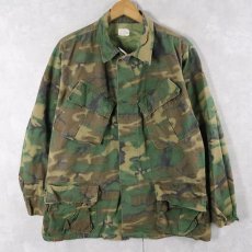 画像1: 60's U.S.ARMY ERDL迷彩 "グリーンリーフ" ファティーグジャケット MEDIUM-SHORT (1)