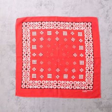 画像2: 60〜70's COLORFAST 総柄 バンダナ (2)