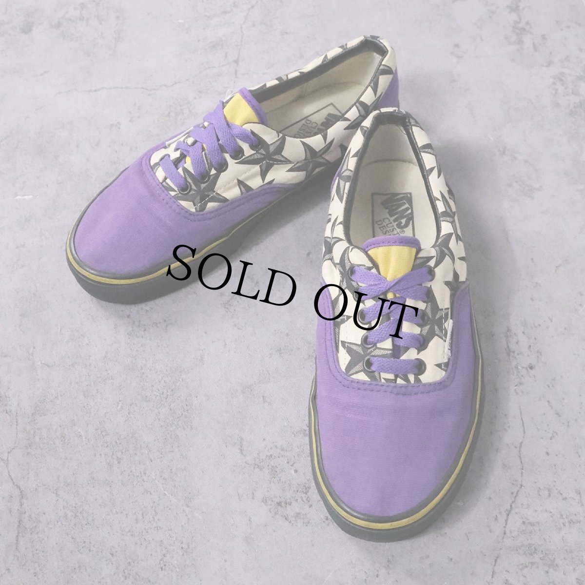 画像1: VANS CUSTOM DESIGN "AUTHENTIC" 星柄 US9 (1)