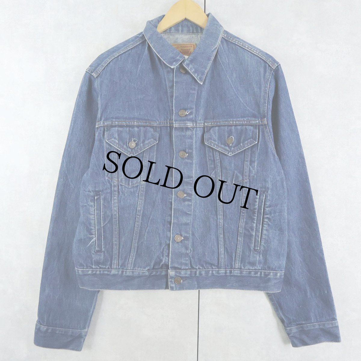 画像1: 80's GAP PIONEER デニムジャケット SIZE44 (1)