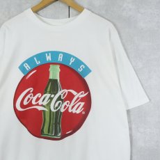 画像1: 90's Coca-Cola USA製 飲料メーカー ロゴプリントTシャツ XXL (1)