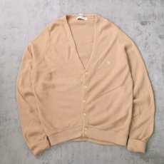 画像1: 80's Christian Dior USA製 アクリルニットカーディガン M (1)