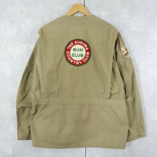 画像2: 40's WOOD FIELD by Drybak コットンハンティングジャケット (2)