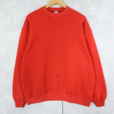 画像1: 80's RUSSELL ATHLETIC USA製 前V 無地スウェット XXL (1)