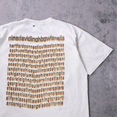 画像2: 90's USA製 NINE INCH NAILS × DAVID BOWIE "OUTSIDE TOUR" ツアープリントTシャツ XL (2)