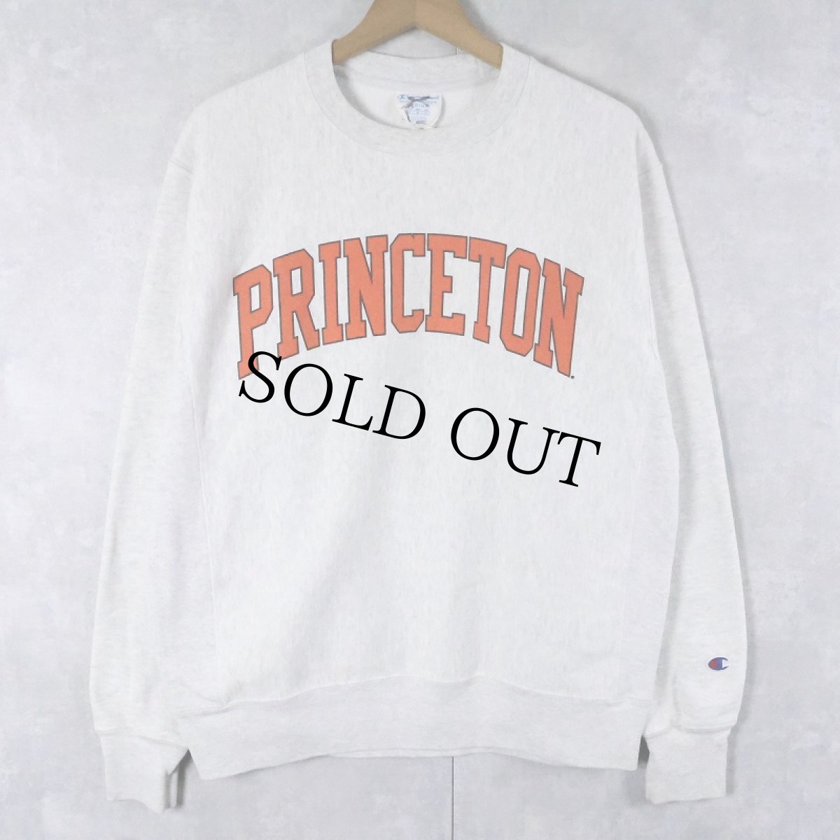 画像1: Champion REVERSE WEAVE "PRINCETON" プリントスウェット M (1)