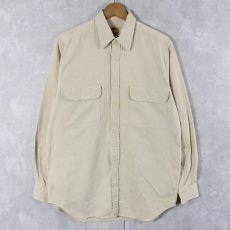 画像1: 80's BANANA REPUBLIC コットンシャツ M (1)