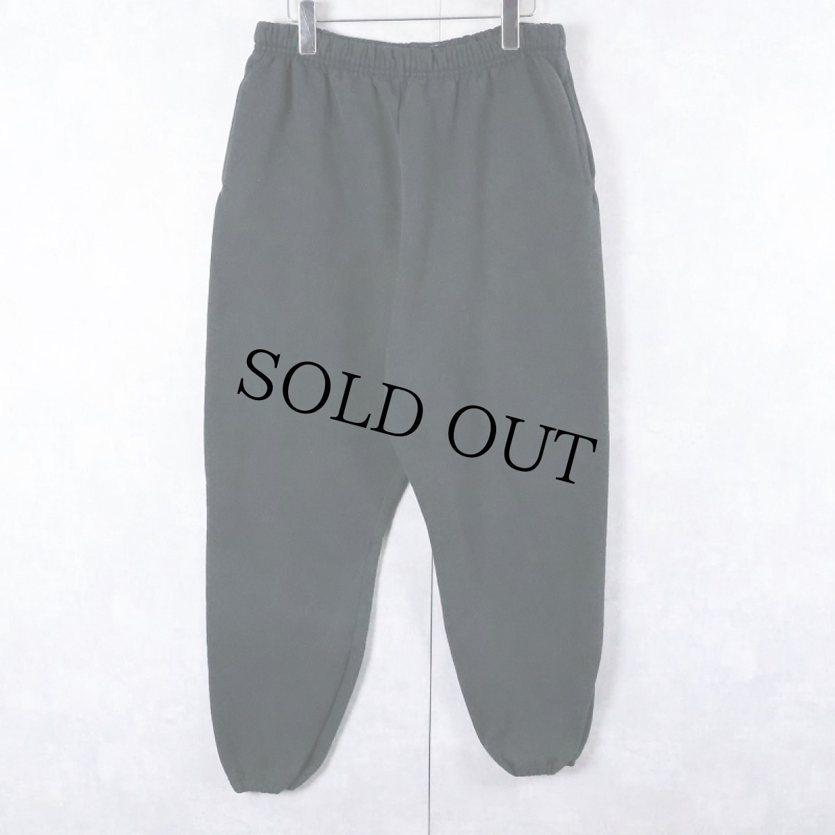 画像1: 90's RUSSEL ATHLETIC USA製 スウェットパンツ BLACK L (1)