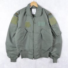 画像1: U.S.AIR FORCE CWU-36/P フライトジャケット MEDIUM (1)