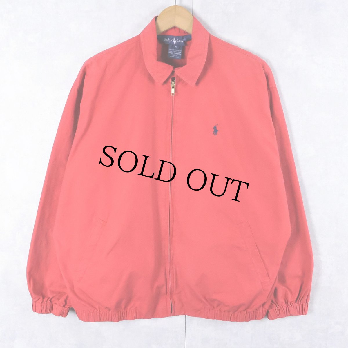 画像1: POLO Ralph Lauren チンスト付き コットンスイングトップ M (1)