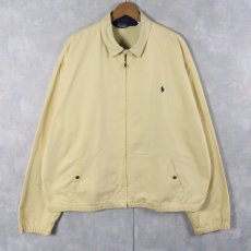画像1: POLO Ralph Lauren チンスト付き コットンツイル スイングトップ XL (1)
