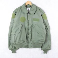 画像1: 2010's U.S.AIR FORCE CWU-45/P "NOVOLOID" フライトジャケット MEDIUM (1)