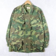 画像1: 60's U.S.ARMY ERDL迷彩 "グリーンリーフ" ファティーグジャケット MEDIUM-REGULAR (1)