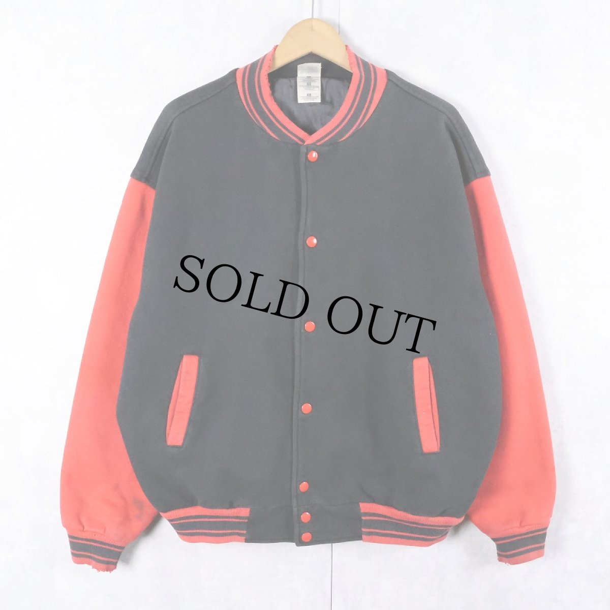 画像1: FRUIT OF THE LOOM スウェットスタジャン XL (1)