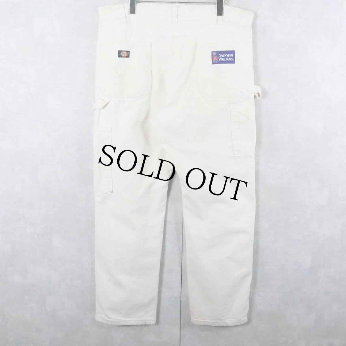 画像1: Dickies × SHERWIN WILLIAMS ペンキペイント ペインターパンツ W38 (1)