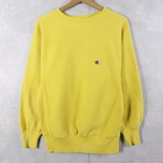 画像1: 90's Champion REVERSE WEAVE USA製 目付きスウェット M (1)