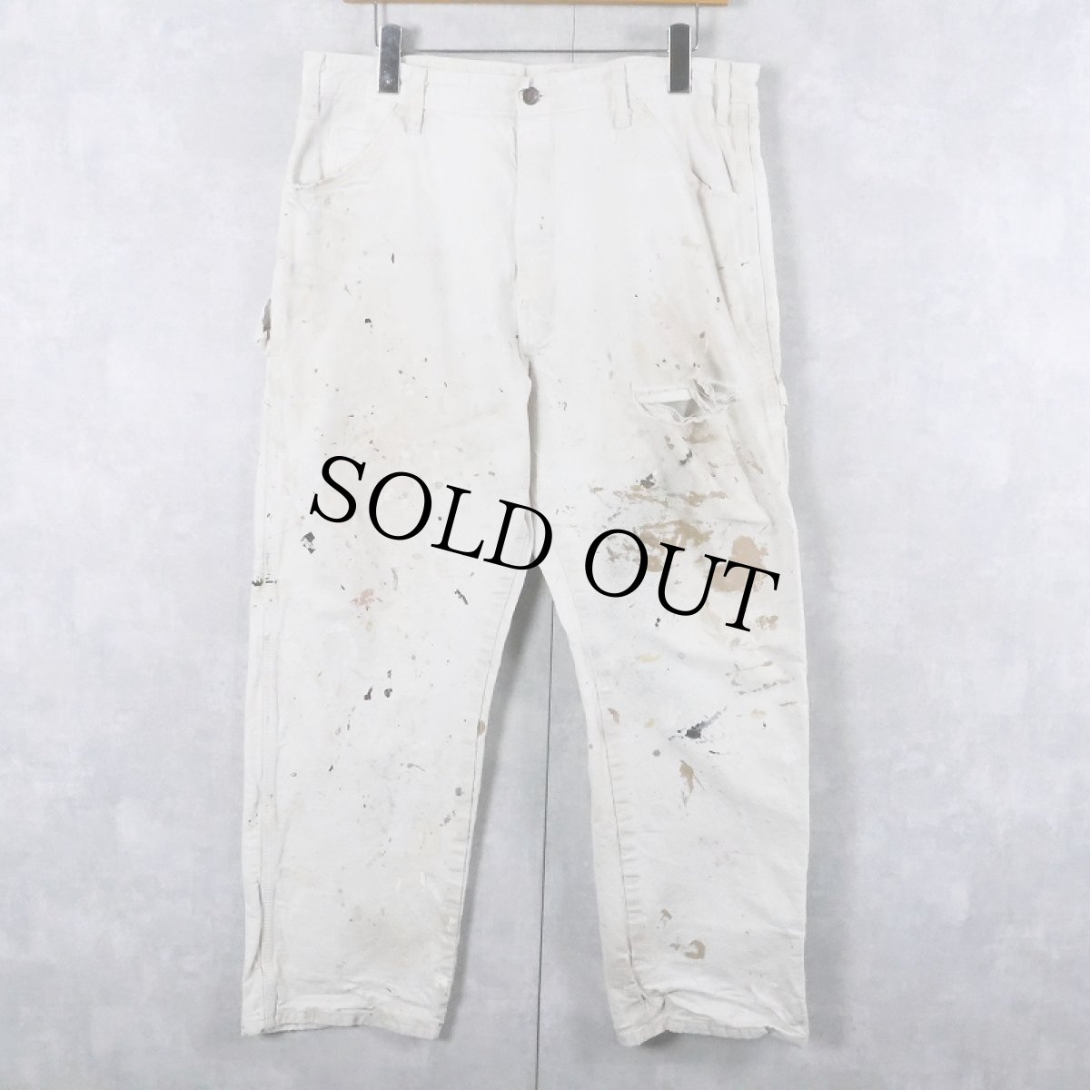 画像2: Dickies × SHERWIN WILLIAMS ペンキペイント ペインターパンツ W35 (2)